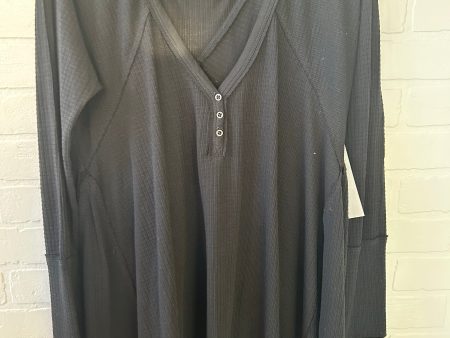 Top Long Sleeve By We The Free In Black, Size: M Cheap