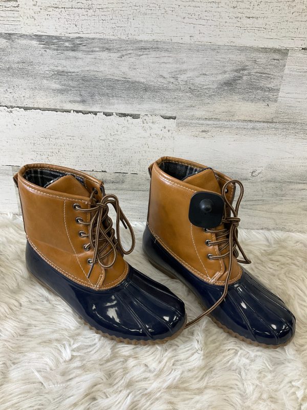 Boots Rain By Clothes Mentor In Navy, Size: 6 Online