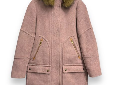 Coat Parka By J. Crew In Purple, Size: Xs Hot on Sale