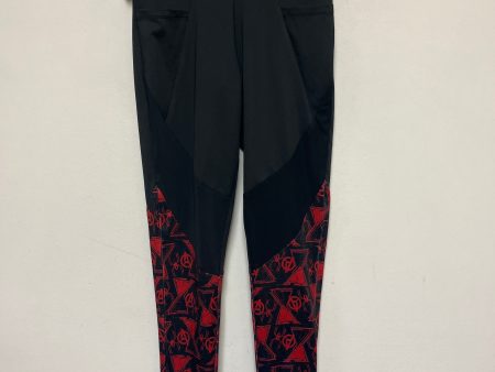 Pants Leggings By Walt Disney In Black & Red, Size: S For Cheap