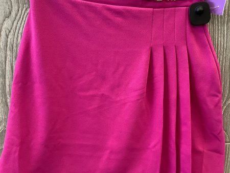 Skirt Midi By Clothes Mentor In Pink, Size: Petite  M Discount