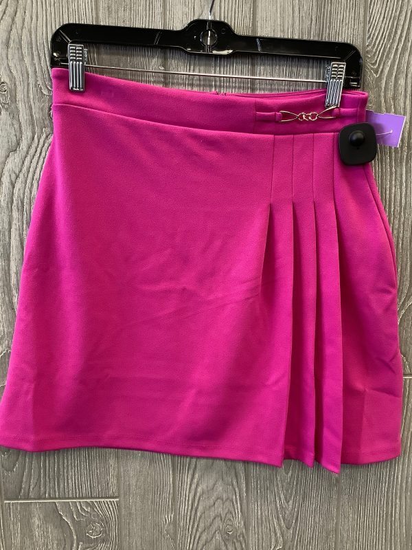 Skirt Midi By Clothes Mentor In Pink, Size: Petite  M Discount