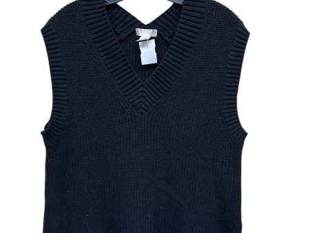 Vest Sweater By H&m In Black, Size: S Online Hot Sale