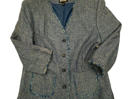 Blazer By Kasper In Blue, Size: M Supply