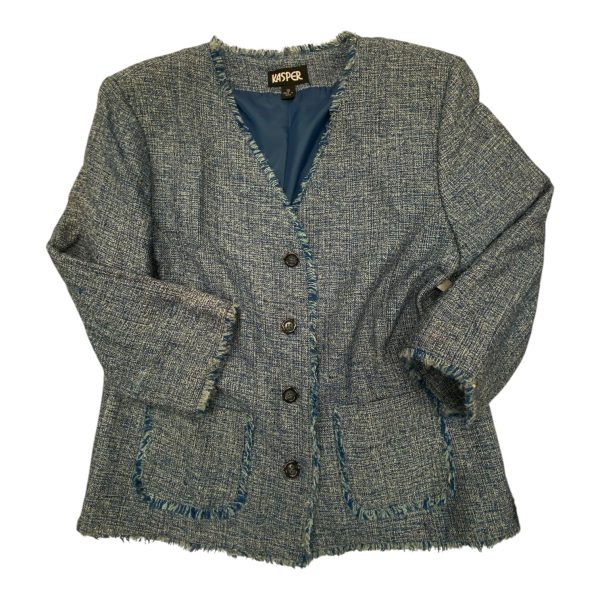 Blazer By Kasper In Blue, Size: M Supply