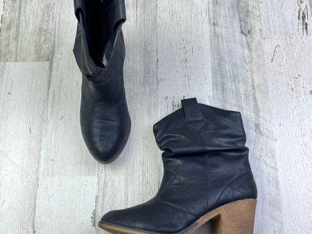 Boots Ankle Heels By Clothes Mentor In Black, Size: 9 Online Hot Sale