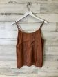 Top Sleeveless By A New Day In Bronze, Size: S Hot on Sale