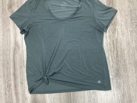 Athletic Top Short Sleeve By Gapfit In Green, Size: L Discount