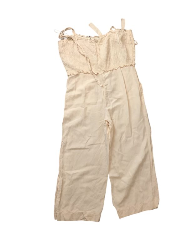 Jumpsuit By Rebecca Taylor In Cream, Size: 10 Online now