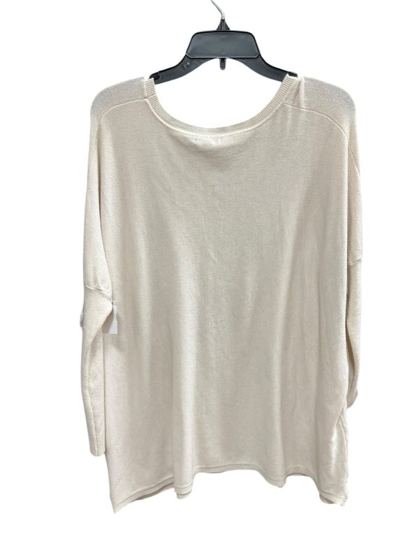 Sweater By Tea N Rose In Cream, Size: M For Cheap