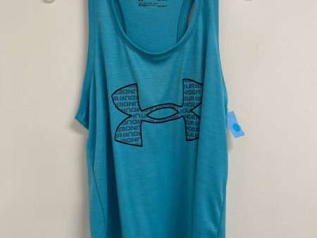 Athletic Tank Top By Under Armour In Blue, Size: L Online