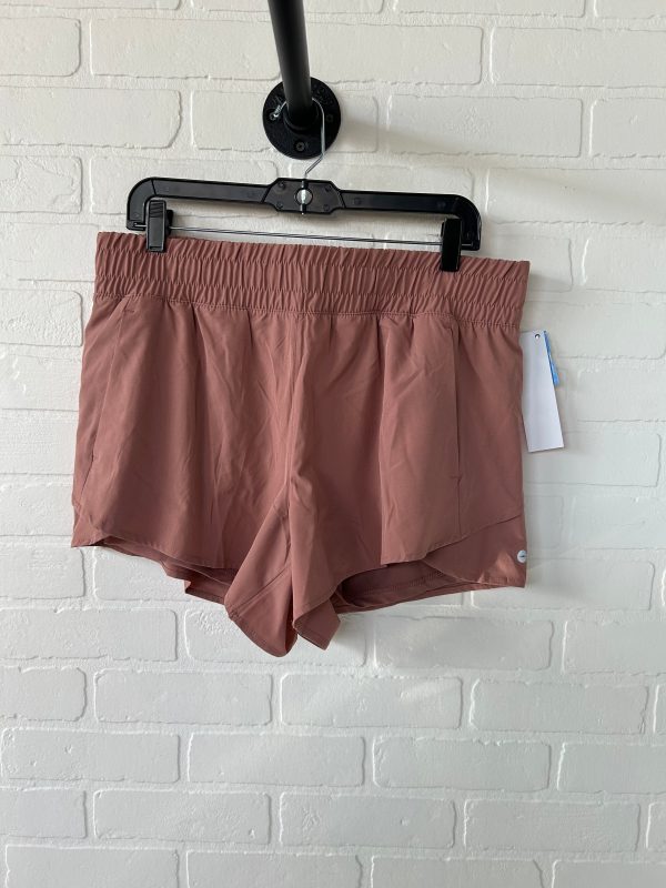 Athletic Shorts By Avia In Tan, Size: 12 Online Hot Sale