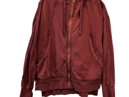 Athletic Jacket By Free People In Red, Size: Xs Online