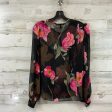 Blouse Long Sleeve By White House Black Market In Black, Size: Mp on Sale