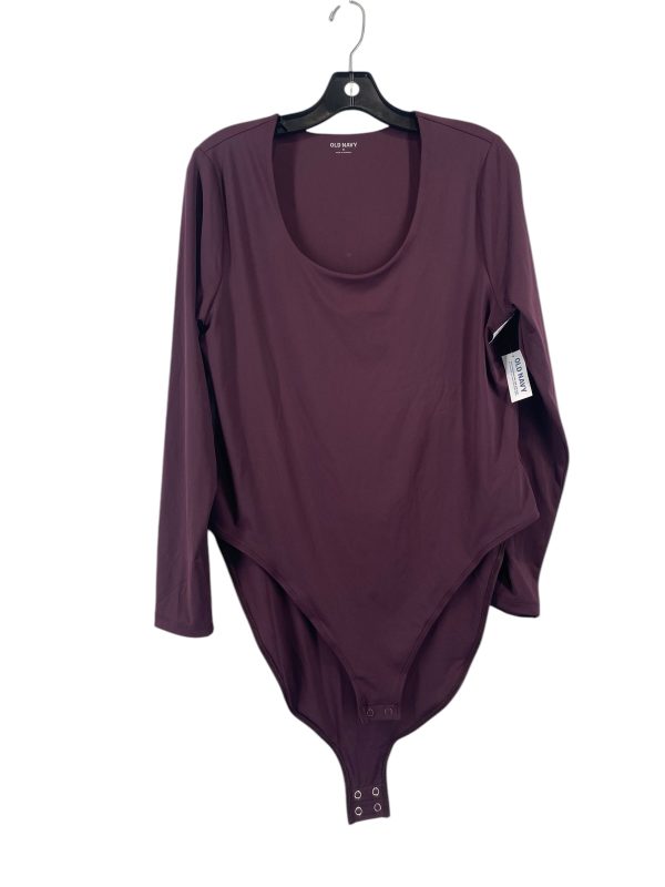 Bodysuit By Old Navy In Purple, Size: Xl Fashion