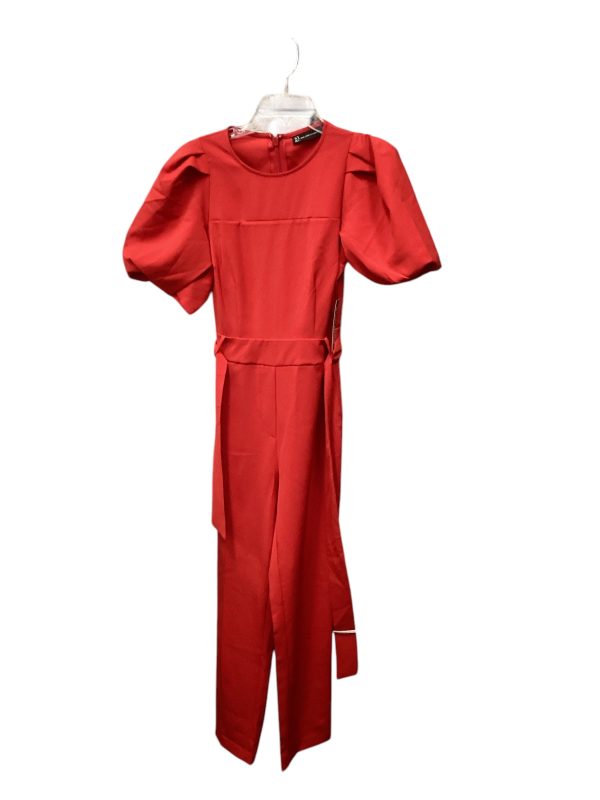 Jumpsuit By New York Jean Company In Red, Size: Xs Online now