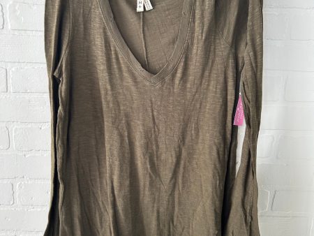 Top Long Sleeve By We The Free In Green, Size: M For Sale