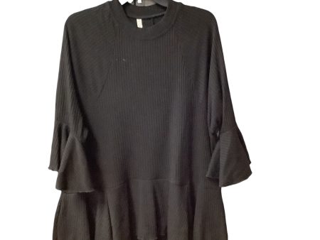 Tunic Long Sleeve By Wishlist In Black, Size: S For Discount