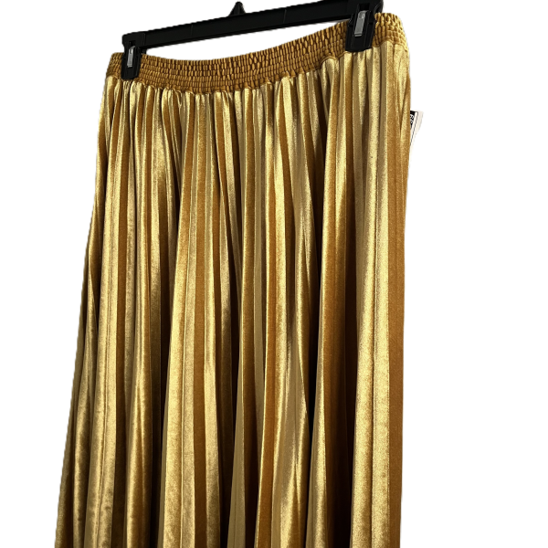 Skirt Midi By A New Day In Yellow, Size: Xxl Online now