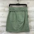 Skirt Mini & Short By Loft In Green Denim, Size: Xs Supply