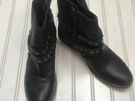 Boots Ankle Heels By Steve Madden In Black, Size: 6 Hot on Sale