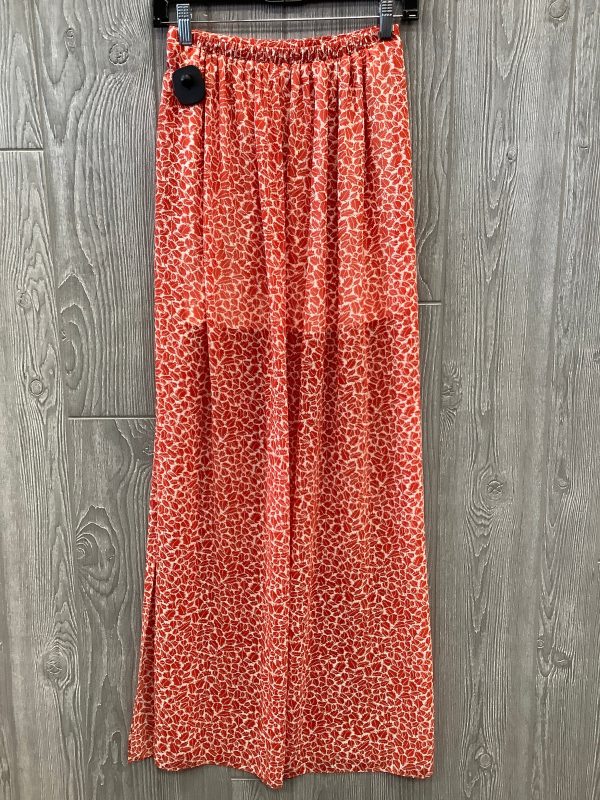 Skirt Maxi By Clothes Mentor In Orange, Size: S Fashion