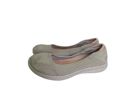 Shoes Flats By Skechers In Taupe, Size:10 Online Hot Sale