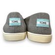 Shoes Flats Boat By Toms In Grey, Size: 9.5 Discount