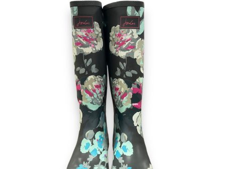 Boots Rain By Joules In Floral Print, Size: 10 on Sale