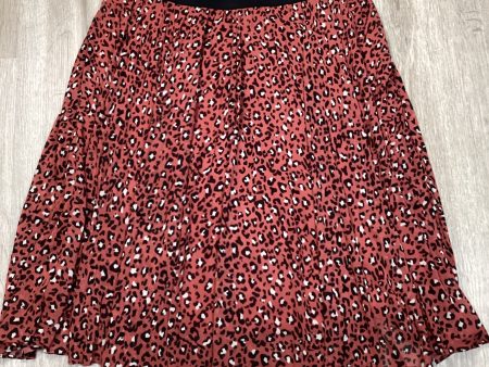 Skirt Midi By Evri In Animal Print, Size: 2x on Sale