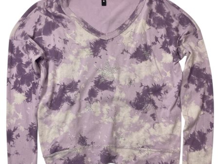 Top Long Sleeve Basic By Clothes Mentor In Purple, Size: S on Sale