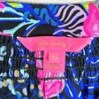 Blouse Designer By Lilly Pulitzer In Black & Blue, Size: Xs on Sale