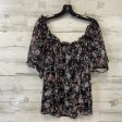 Blouse Short Sleeve By Cece In Black, Size: 3x Online Sale