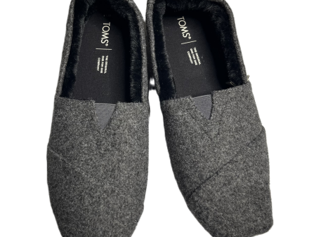 Shoes Flats By Toms In Grey, Size: 11 Sale