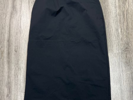 Skirt Midi By Uniqlo In Black, Size: Xs Hot on Sale