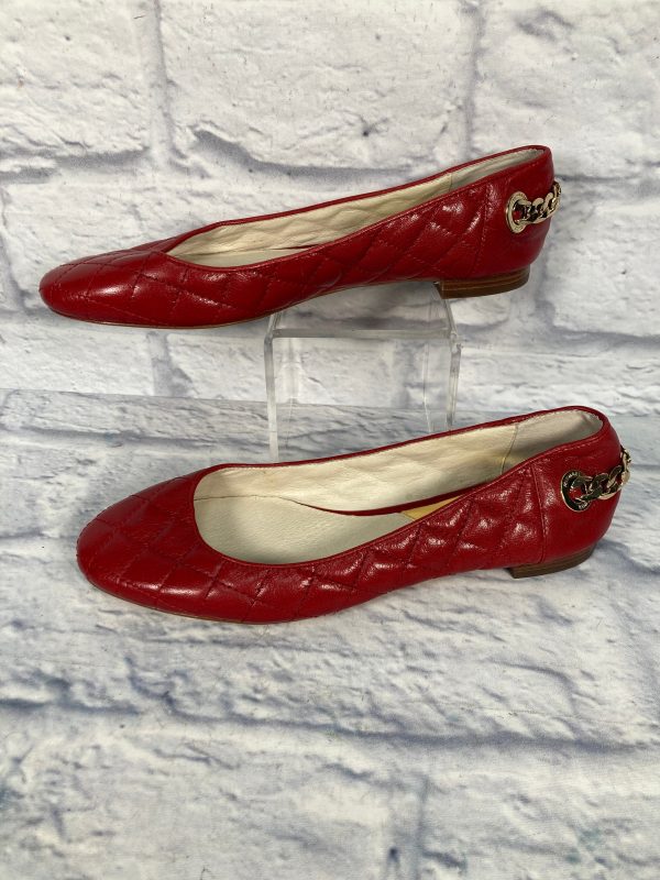 Shoes Flats By Michael By Michael Kors In Red, Size: 8.5 Online Sale