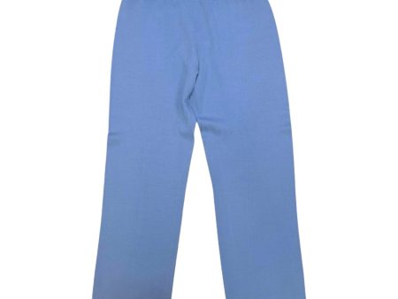 Knit Pants Luxury Designer By St John Sport In Blue, Size: 0 For Discount