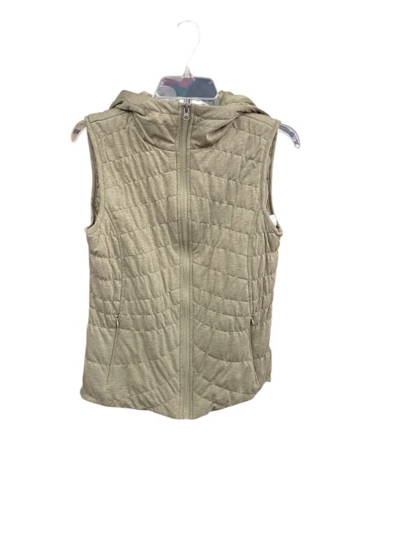 Vest Puffer & Quilted By Cmb In Taupe, Size: Xs Online now