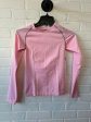 Athletic Top Long Sleeve Crewneck By Nike In Pink, Size: L on Sale