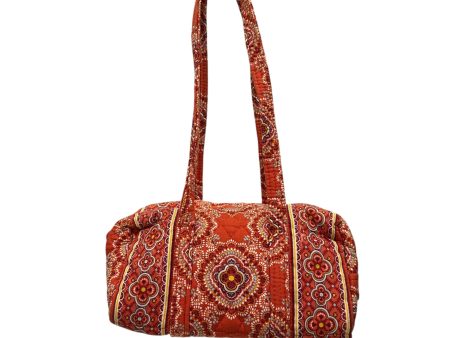 Handbag By Vera Bradley In Orange, Size:Medium For Sale