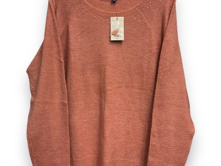 Sweater By Apt 9 In Pink, Size: Xl Online Hot Sale