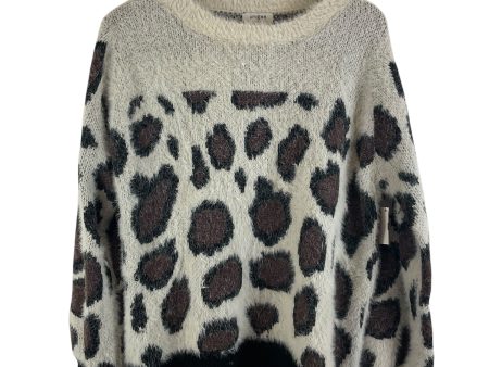 Sweater By Umgee In Animal Print, Size: S For Discount