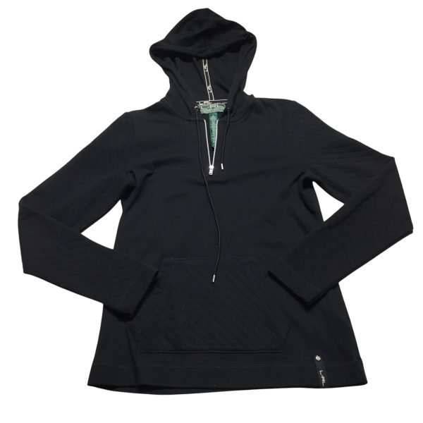 Athletic Jacket By Lauren By Ralph Lauren In Black, Size: S Discount