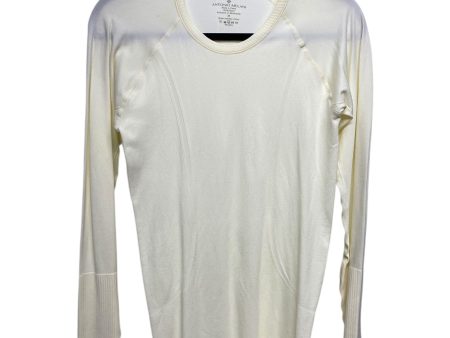 Athletic Top Long Sleeve Crewneck By Antonio Melani In Yellow, Size: M Sale