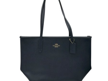 Tote Designer By Coach In Navy, Size:Medium Cheap