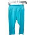 Athletic Leggings Capris By Gym Shark In Aqua, Size: M Online