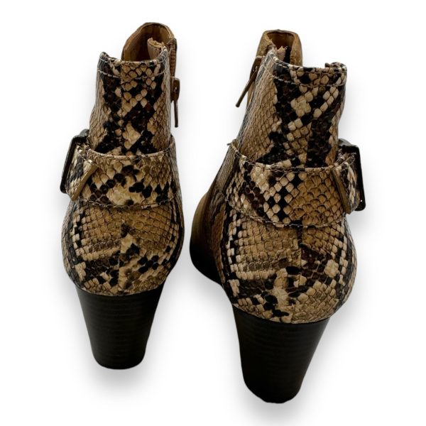 Boots Ankle Heels By Vionic In Snakeskin Print, Size: 8.5 For Discount