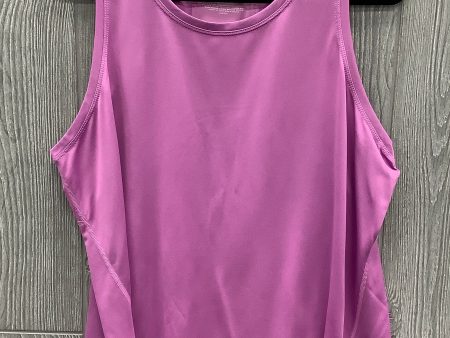 Athletic Tank Top By Tek Gear In Purple, Size: Xxl Cheap