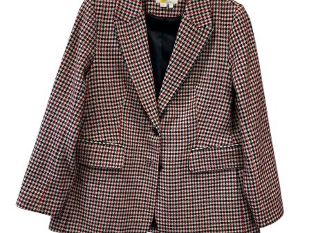 Blazer Designer By Boden In Blue & Red & White, Size: Lp on Sale