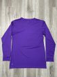 Athletic Top Long Sleeve Crewneck By Zyia In Purple, Size: Xxl on Sale